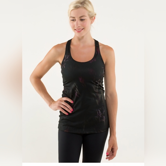 lululemon athletica Tops - Lululemon Size 10 Midnight Iris Cool Racerback Tank